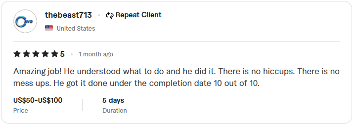 Client Feedback 2